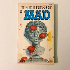 Vintage 1980 The  Ides of Mad by William M Gaines Comic Magazine Paperback Book